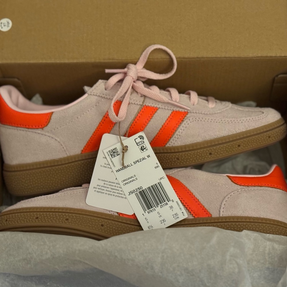 Adidas Original Spezial Pink and Orange